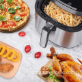 Fritadeiras elétricas digitais para cozinhas de qualidade alimentar, fritadeiras de ar